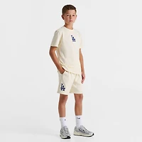 Big Kids' Pro Standard Los Angeles Dodgers MLB Classic Icon Fleece Shorts