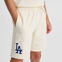 Big Kids' Pro Standard Los Angeles Dodgers MLB Classic Icon Fleece Shorts