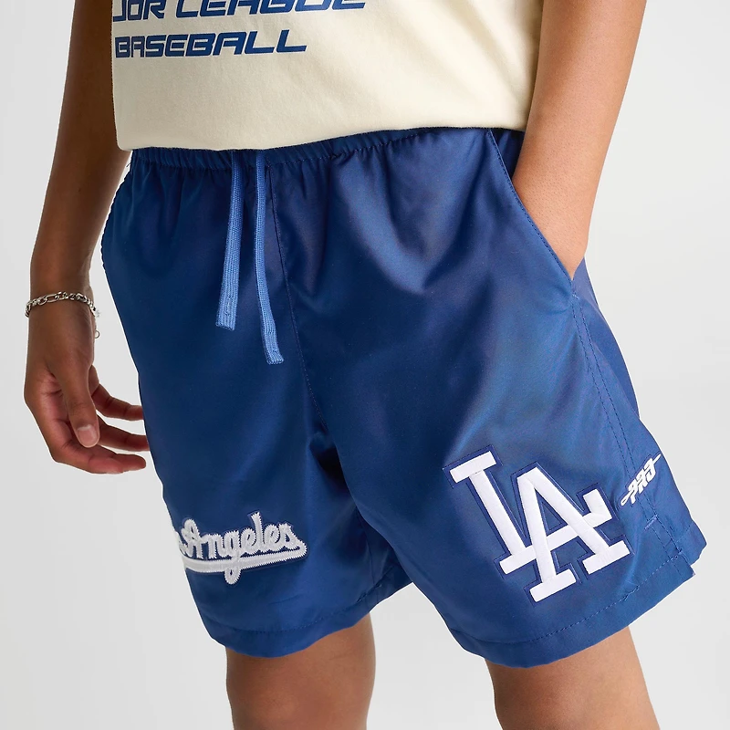Big Kids' Pro Standard Los Angeles Dodgers MLB Woven Shorts