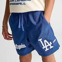 Big Kids' Pro Standard Los Angeles Dodgers MLB Woven Shorts