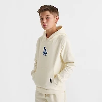 Big Kids' Pro Standard Los Angeles Dodgers MLB Classic Icon Fleece Pullover Hoodie