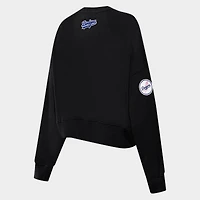 Women's Pro Standard Los Angeles Dodgers Classic Fleece Crewneck Sweatshirt