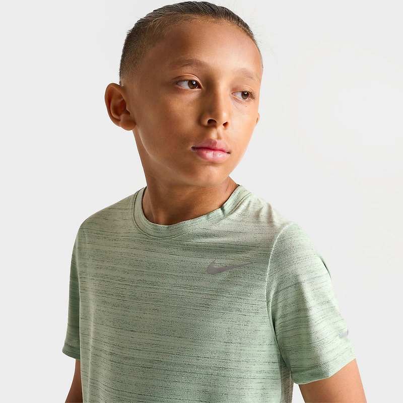Boys' Big Kids' Nike Dri-FIT Miler Training T-Shirt