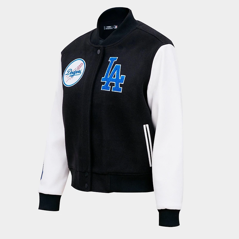 Women's Pro Standard Los Angeles Dodgers MLB Classic Wool Varsity Jacket
