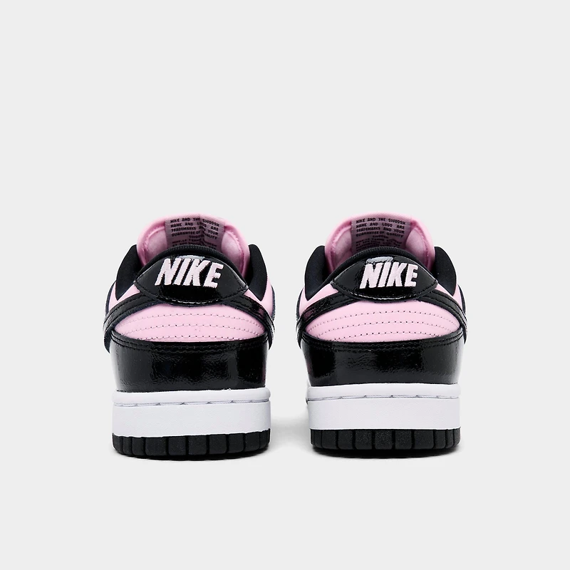 Women's Nike Dunk Low Patent Leather Casual Shoes
