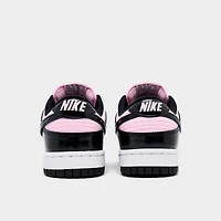 Women's Nike Dunk Low Patent Leather Casual Shoes