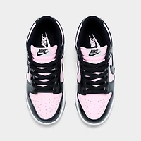 Women's Nike Dunk Low Patent Leather Casual Shoes