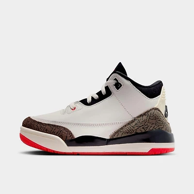 Little Kids' Air Jordan Retro 3 Basketball Shoes