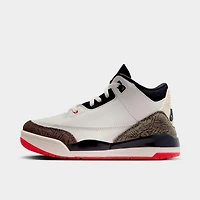 Little Kids' Air Jordan Retro 3 Basketball Shoes