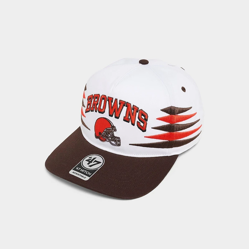 '47 Cleveland Browns NFL Diamond Cut HITCH Snapback Hat