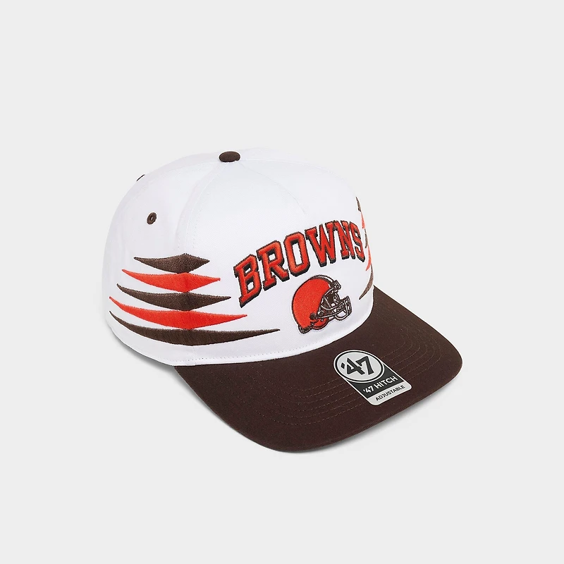 '47 Cleveland Browns NFL Diamond Cut HITCH Snapback Hat