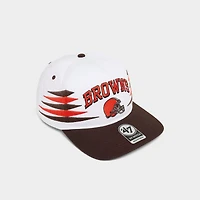 '47 Cleveland Browns NFL Diamond Cut HITCH Snapback Hat