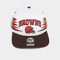 '47 Cleveland Browns NFL Diamond Cut HITCH Snapback Hat
