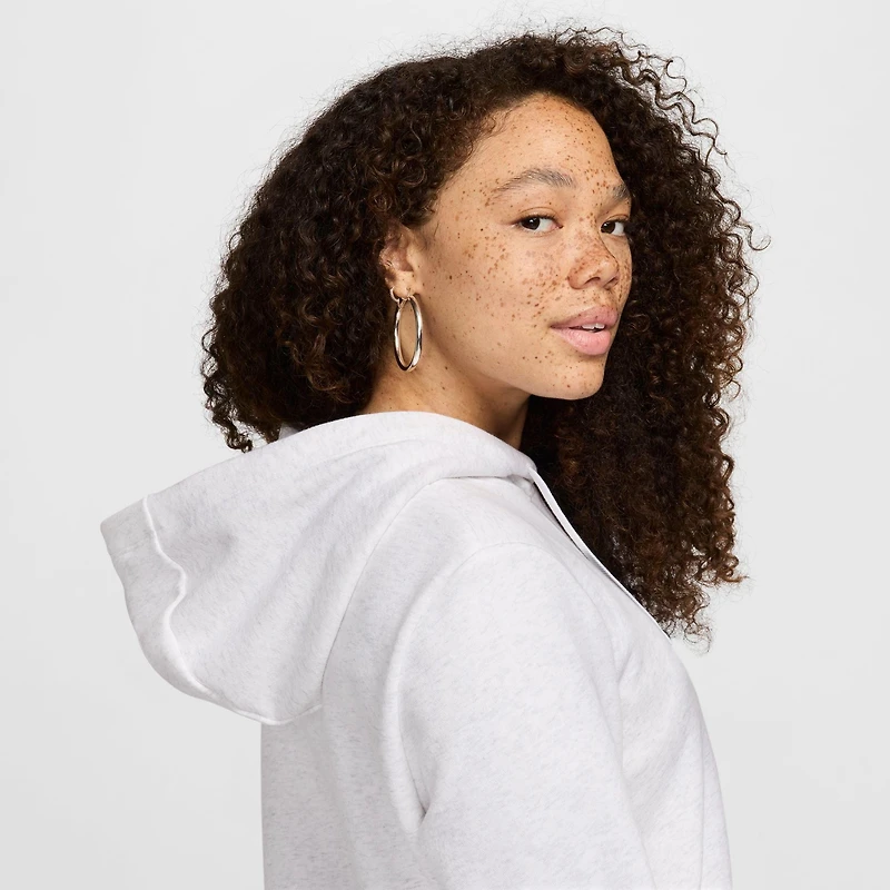 Women's Nike Sportswear Logo Club Fleece Pullover Hoodie