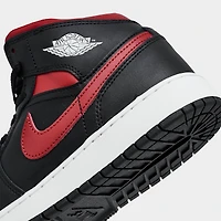 Big Kids' Air Jordan Retro 1 Mid Casual Shoes