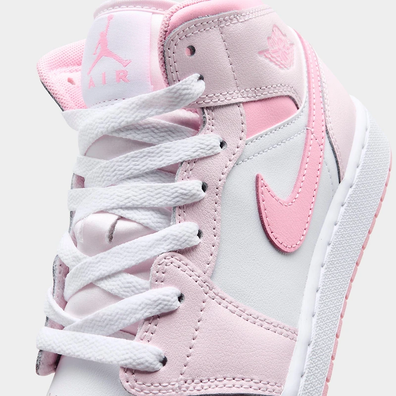 Big Kids' Air Jordan Retro 1 Mid Casual Shoes