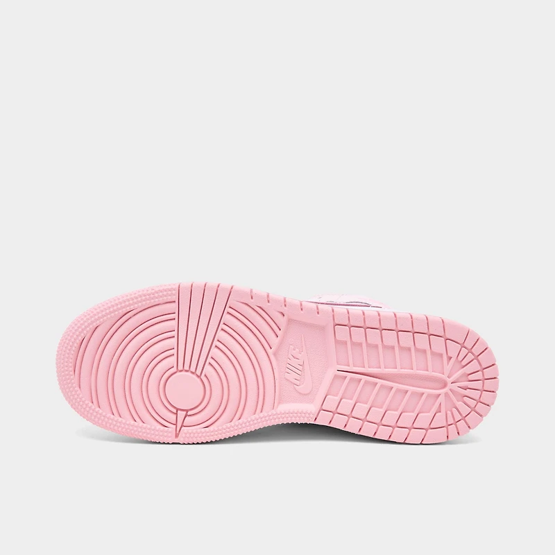 Big Kids' Air Jordan Retro 1 Mid Casual Shoes