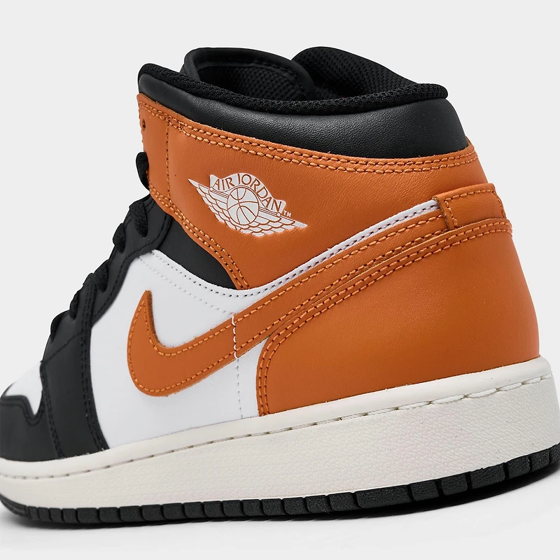 Big Kids' Air Jordan Retro 1 Mid Casual Shoes