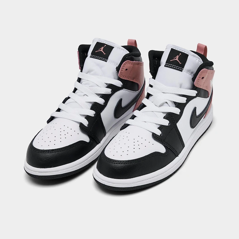 Little Kids' Air Jordan Retro 1 Mid Casual Shoes