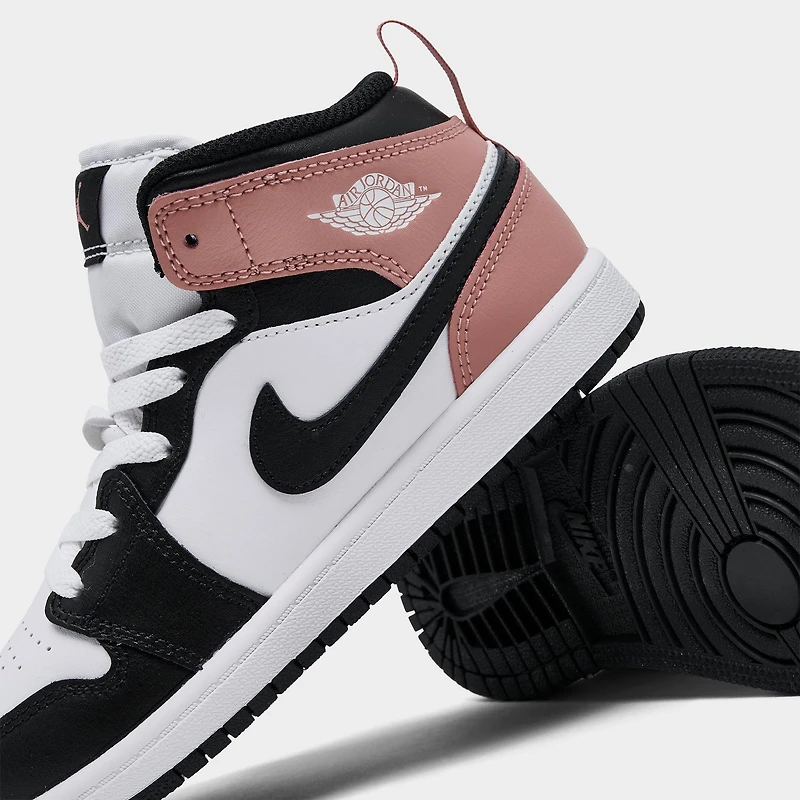 Little Kids' Air Jordan Retro 1 Mid Casual Shoes