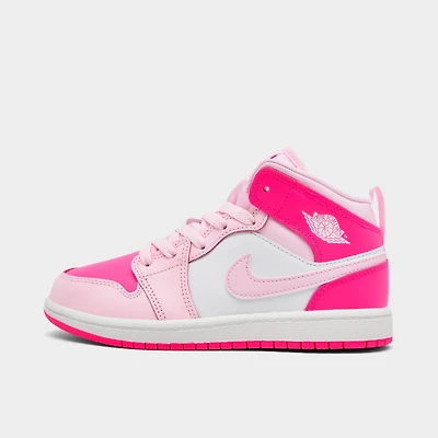Little Kids' Air Jordan Retro 1 Mid Casual Shoes