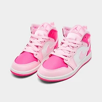 Little Kids' Air Jordan Retro 1 Mid Casual Shoes