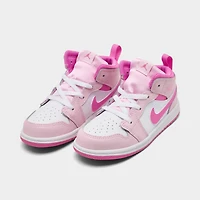 Kids' Toddler Air Jordan Retro 1 Mid Casual Shoes