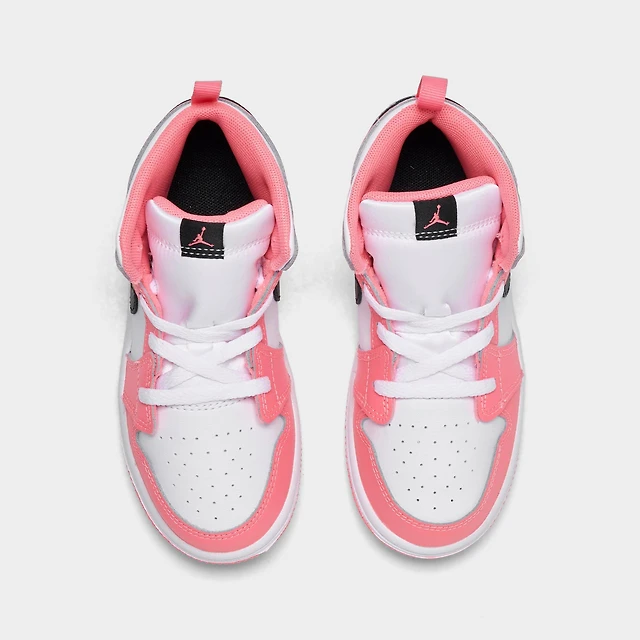 Kids' Toddler Air Jordan Retro 1 Mid Casual Shoes