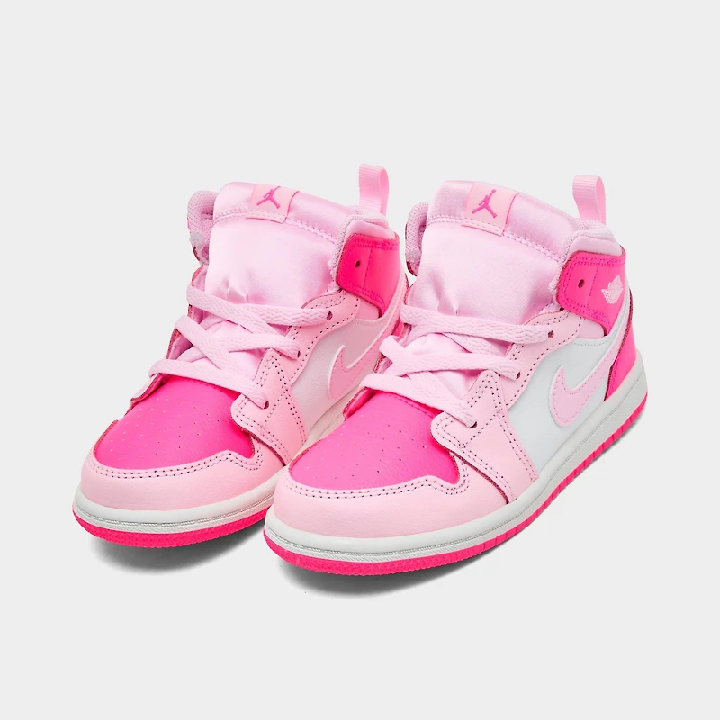 Kids' Toddler Air Jordan Retro 1 Mid Casual Shoes