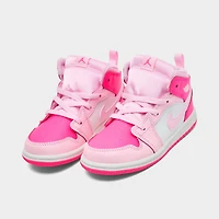 Kids' Toddler Air Jordan Retro 1 Mid Casual Shoes