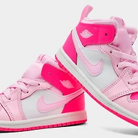 Kids' Toddler Air Jordan Retro 1 Mid Casual Shoes