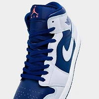Men's Air Jordan Retro 1 Mid Casual Shoes