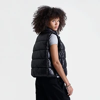 Women's DAILYSZN High Shine Puffer Vest