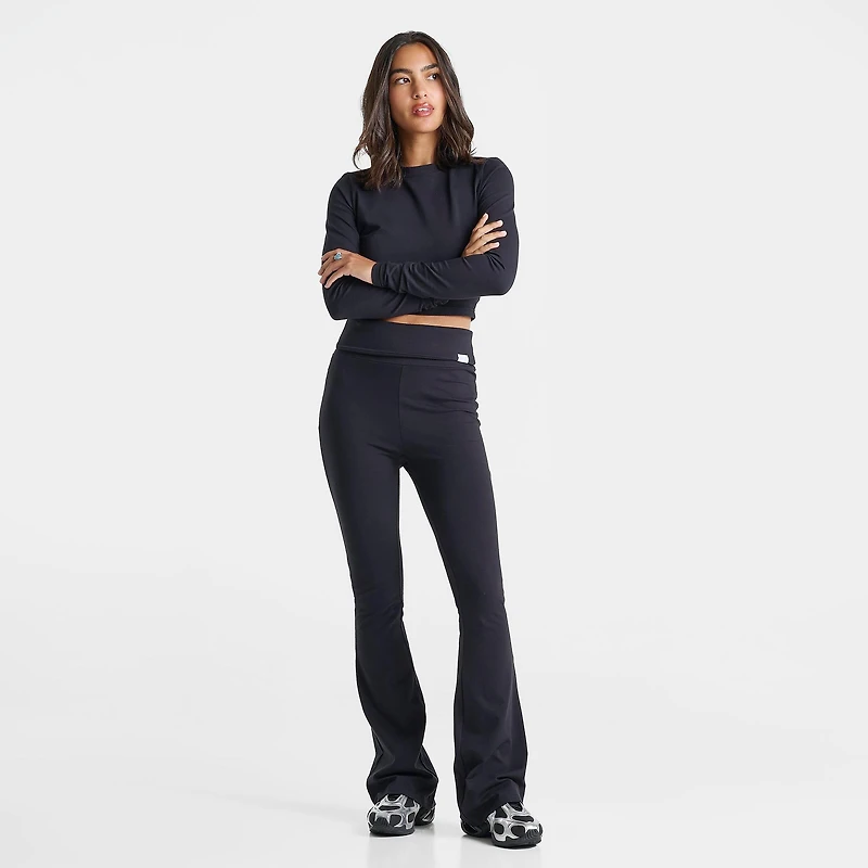 Women's DAILYSZN Foldover Flare Leggings