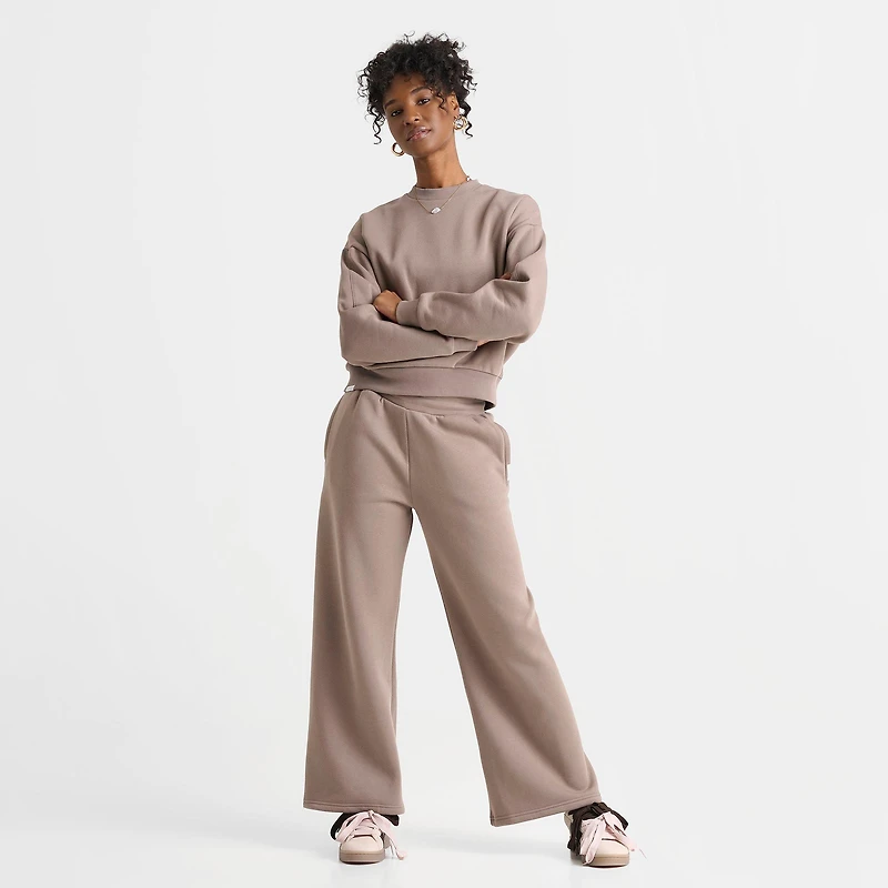 Women's DAILYSZN Boxy Fleece Crewneck Sweatshirt