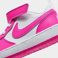 Kids' Toddler Nike Court Borough Low Recraft Stretch Lace Casual Shoes
