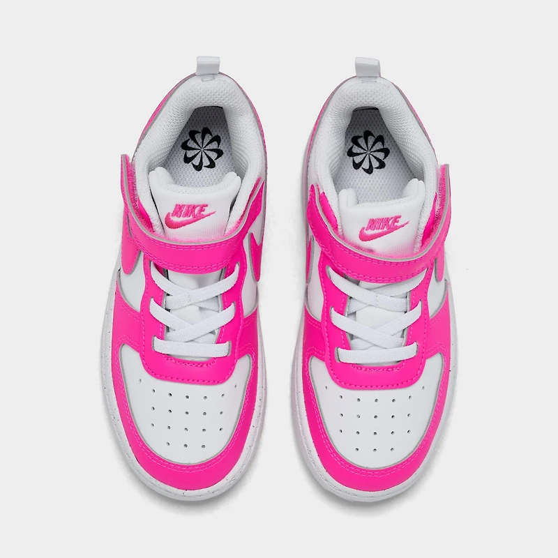 Kids' Toddler Nike Court Borough Low Recraft Stretch Lace Casual Shoes