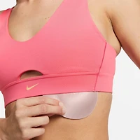 Womens Nike Dri-FIT Indy Plunge Cutout Bra