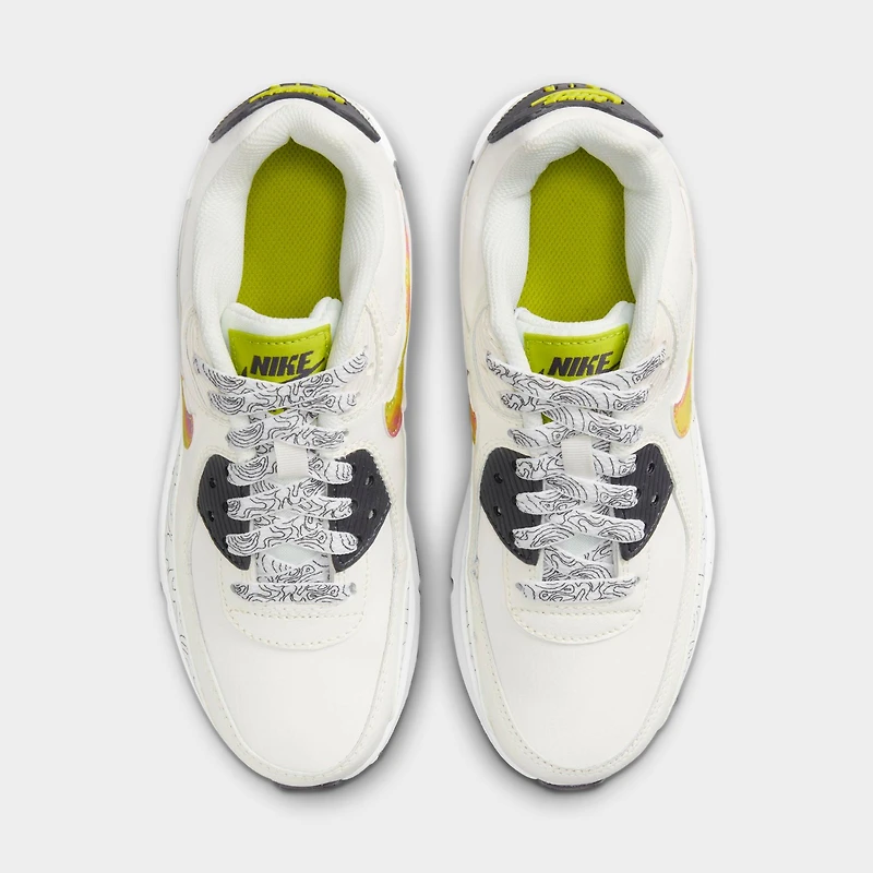 Big Kids' Nike Air Max 90 LTR SE Casual Shoes