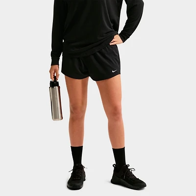 Women's Nike One Dri-FIT Mid-Rise 3" Brief-Lined Shorts