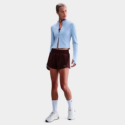Women's Nike One Dri-FIT Mid-Rise 3" Brief-Lined Shorts