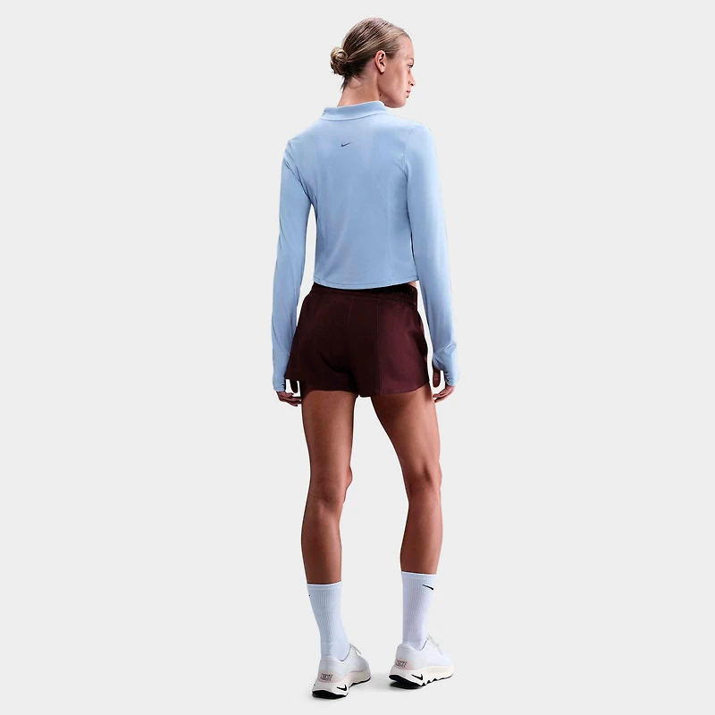 Women's Nike One Dri-FIT Mid-Rise 3" Brief-Lined Shorts