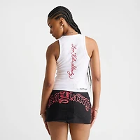 Women's Ed Hardy Cross Heart Rhinestone Tank