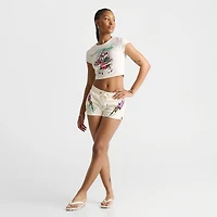 Women's Ed Hardy Pink Panther Fleece Shorts