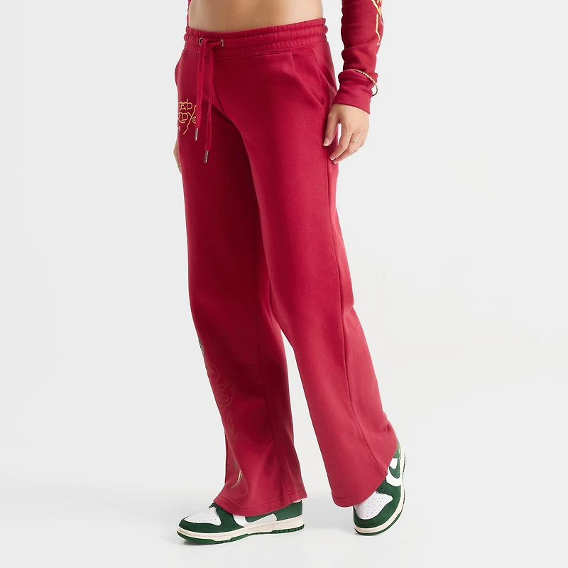Women's Ed Hardy Eagle Fleece Jogger Pants