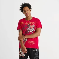 Men's Ed Hardy Tiger Skull Graphic T-Shirt