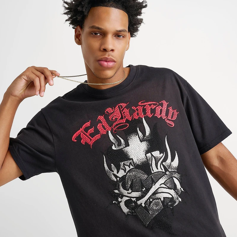 Men's Ed Hardy Sacred Heart Graphic T-Shirt