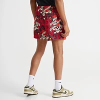Men's Ed Hardy Love Kills Slowly Skull Graphic Mesh Shorts