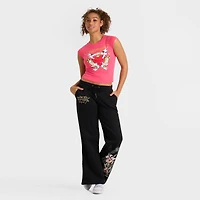 Women's Ed Hardy Love Kills Slowly Capped-Sleeve Baby T-Shirt