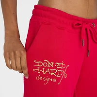 Women's Ed Hardy Mountain Tiger Fleece Jogger Pants